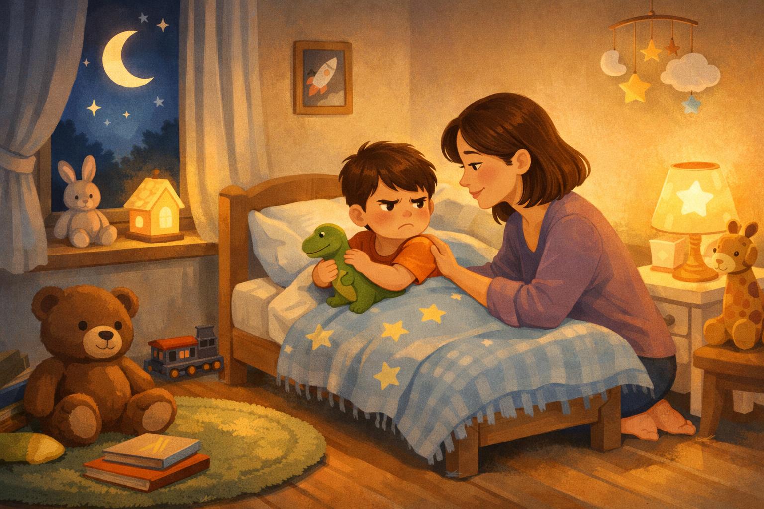 Bedtime resistance in 3-year-olds: how to gently end the evening battles