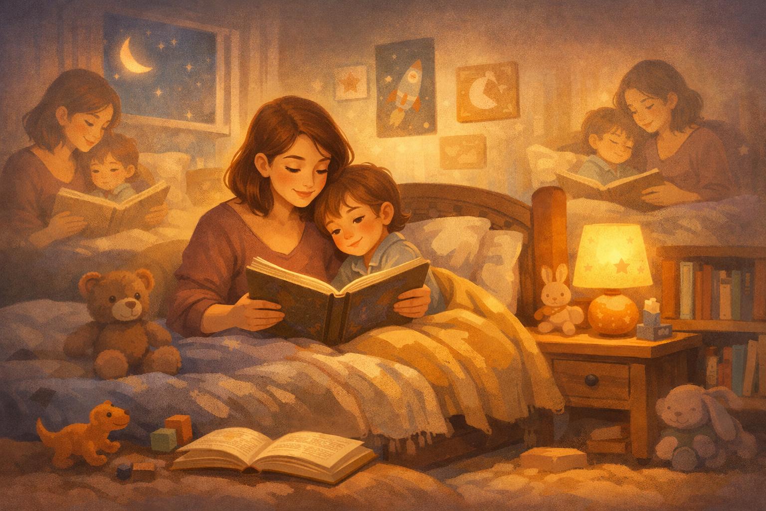 When your child wants the same story every night: why repetition matters
